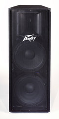Black 2-Way Dual 15 Inch Speaker Cabinet W12722