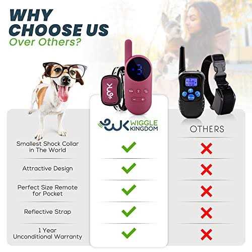 Shock Collar for Small Dogs with Sound Vibration & Shock P86655