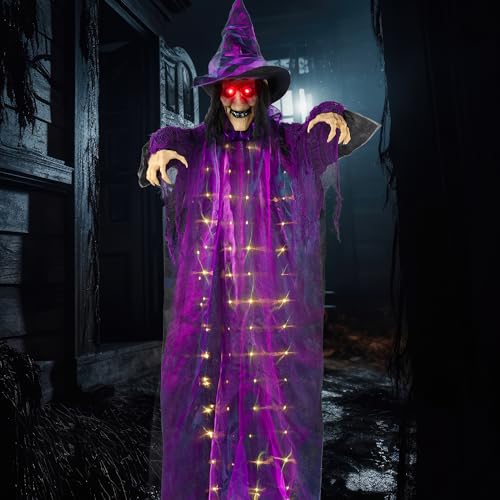 72” Hanging Witch Halloween Decoration S5368