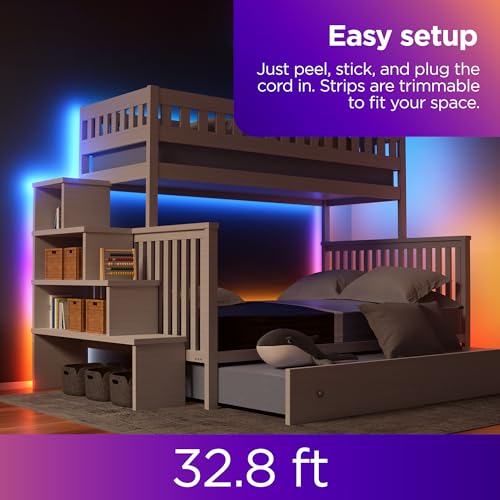 Smart LED Light Strip, 32.8ft F252