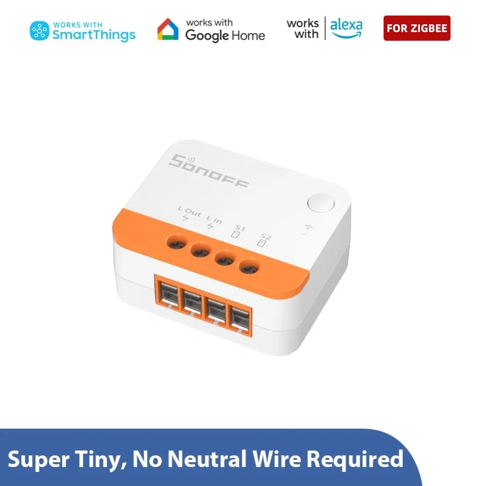 Zigbee Smart Switch No Neutral Wire V37020