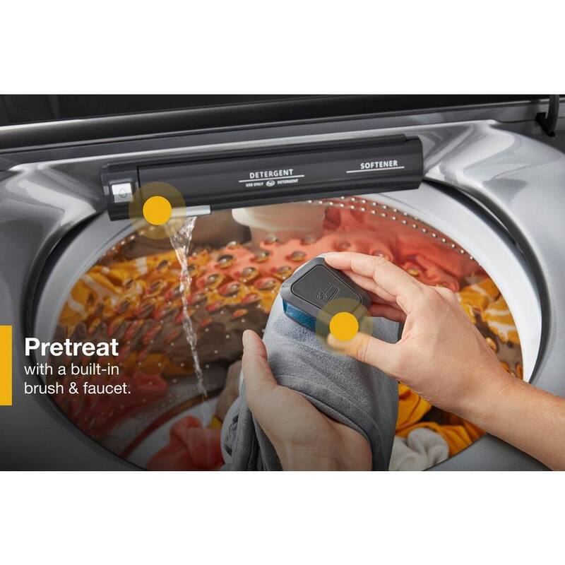 Top Load Washer with Impeller and Quick Wash Cycle M4787