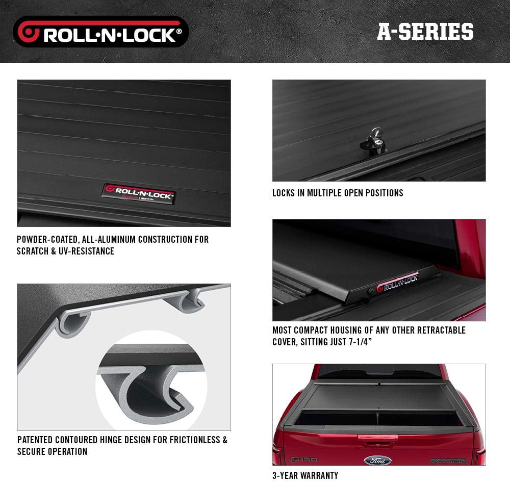Retractable Truck Bed Tonneau Cover Y16101