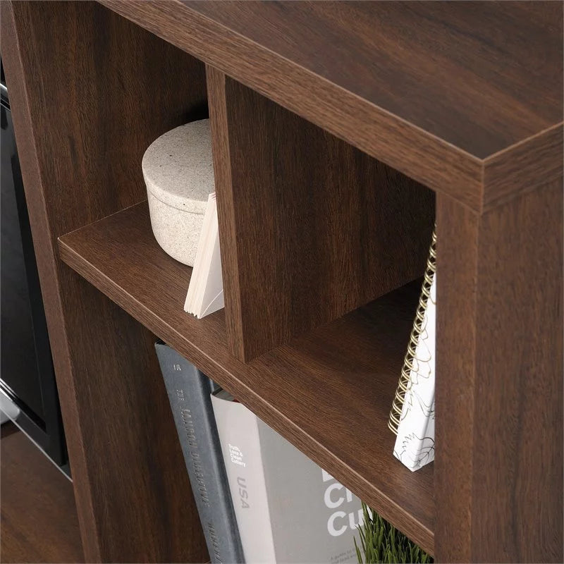 3-Piece Executive Desk & Hutch & Office Credenza Set W7304