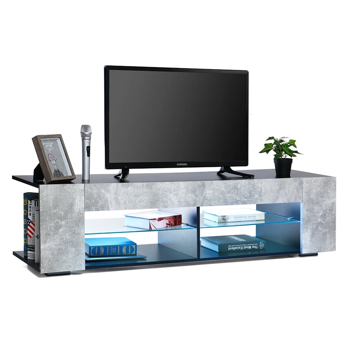 65 inch TV Stand with LED Lights D5699
