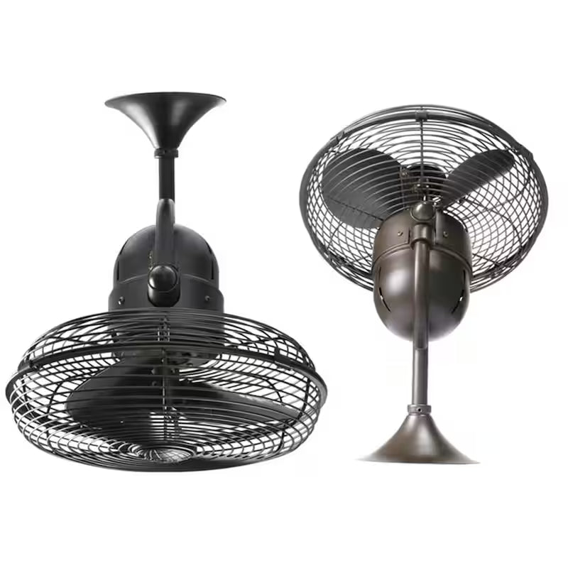 Textured Bronze Indoor/Outdoor Ceiling Fan Q327