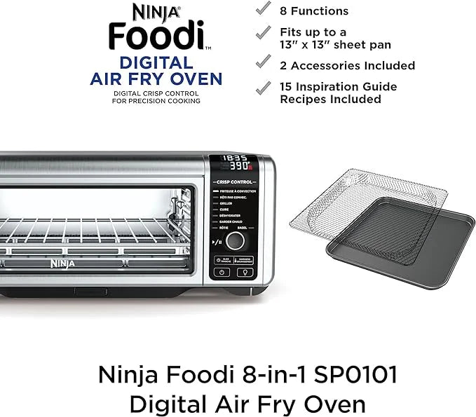Air Fryer XL Capacity Stainless Steel Finish H368499