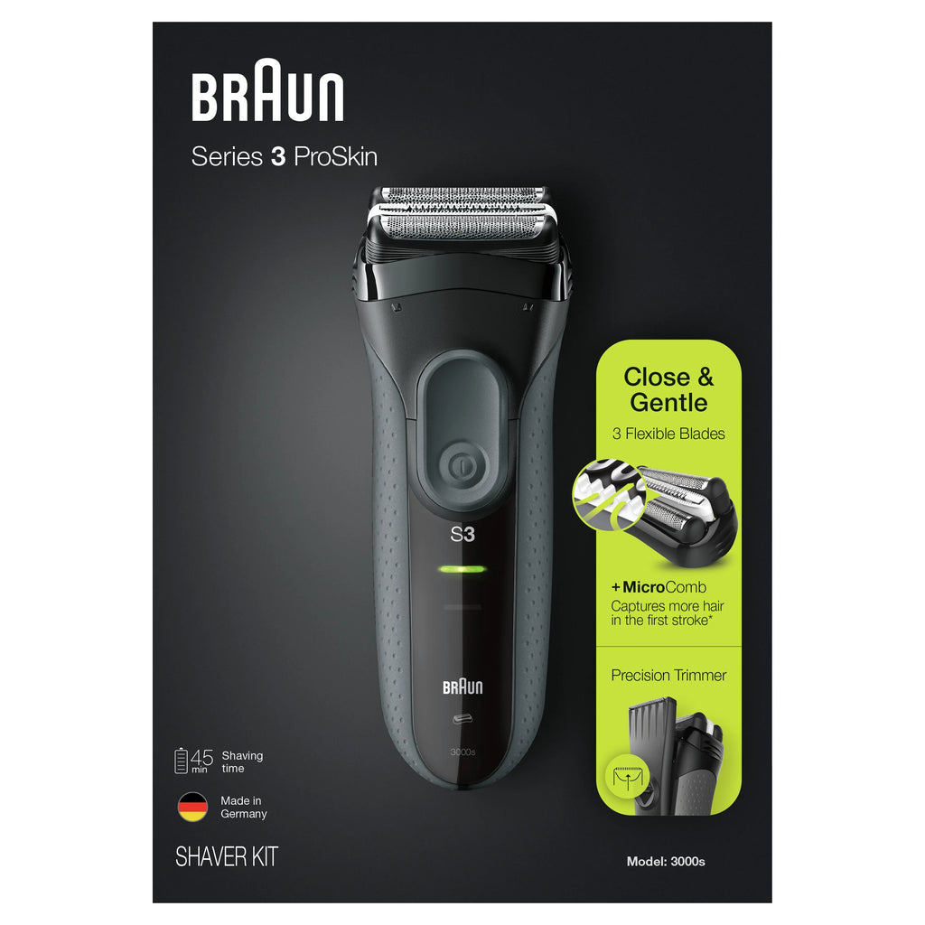 Black Rechargeable Electric Shaver M74046
