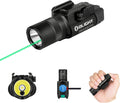 1350 Lumens Rechargeable Tactical Flashlight with Green Beam and White LED K16901