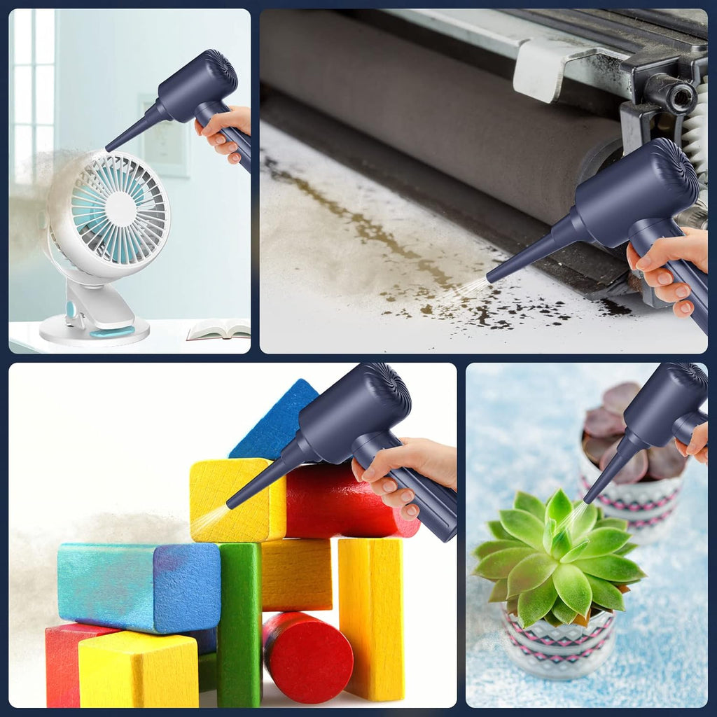 Cordless Electric Air Duster 3-Gear 7500mAh Pack of 2 N846