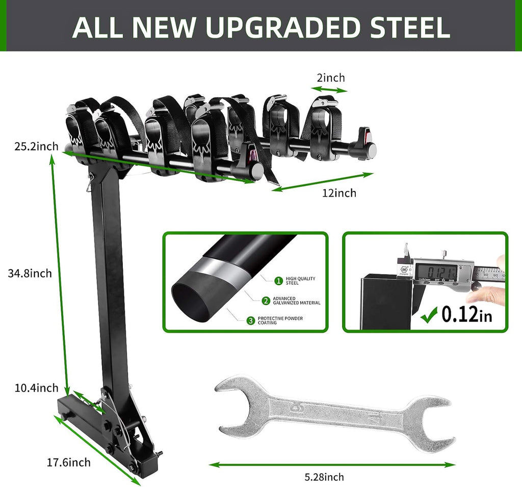 4-Bike Hitch Rack I73688