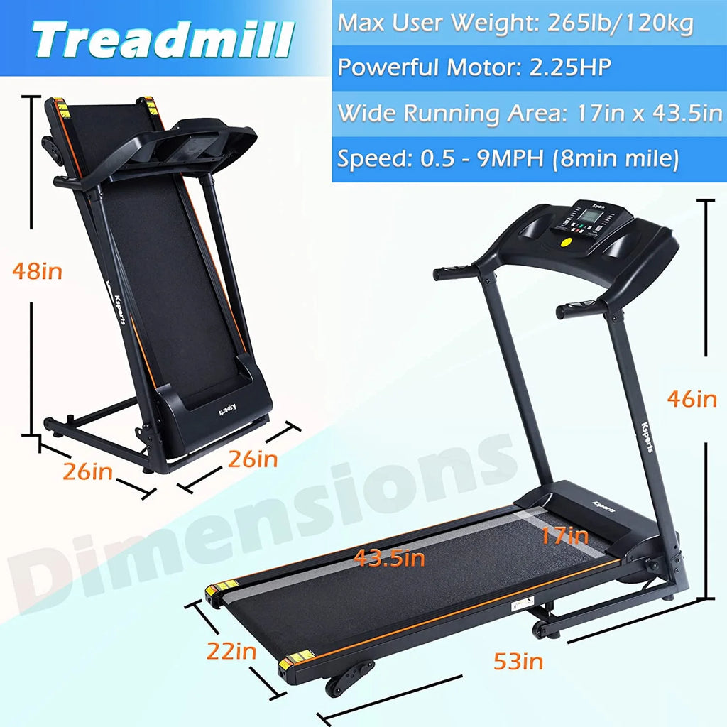 Multi Function Treadmill with Inclines K29665
