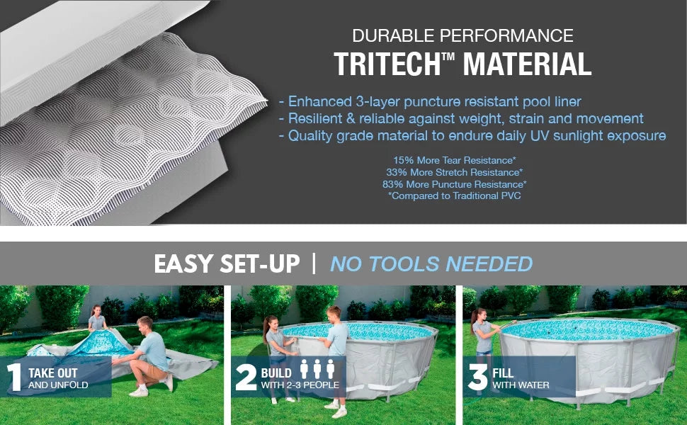 14' x 42" Above Ground Pool Set T200