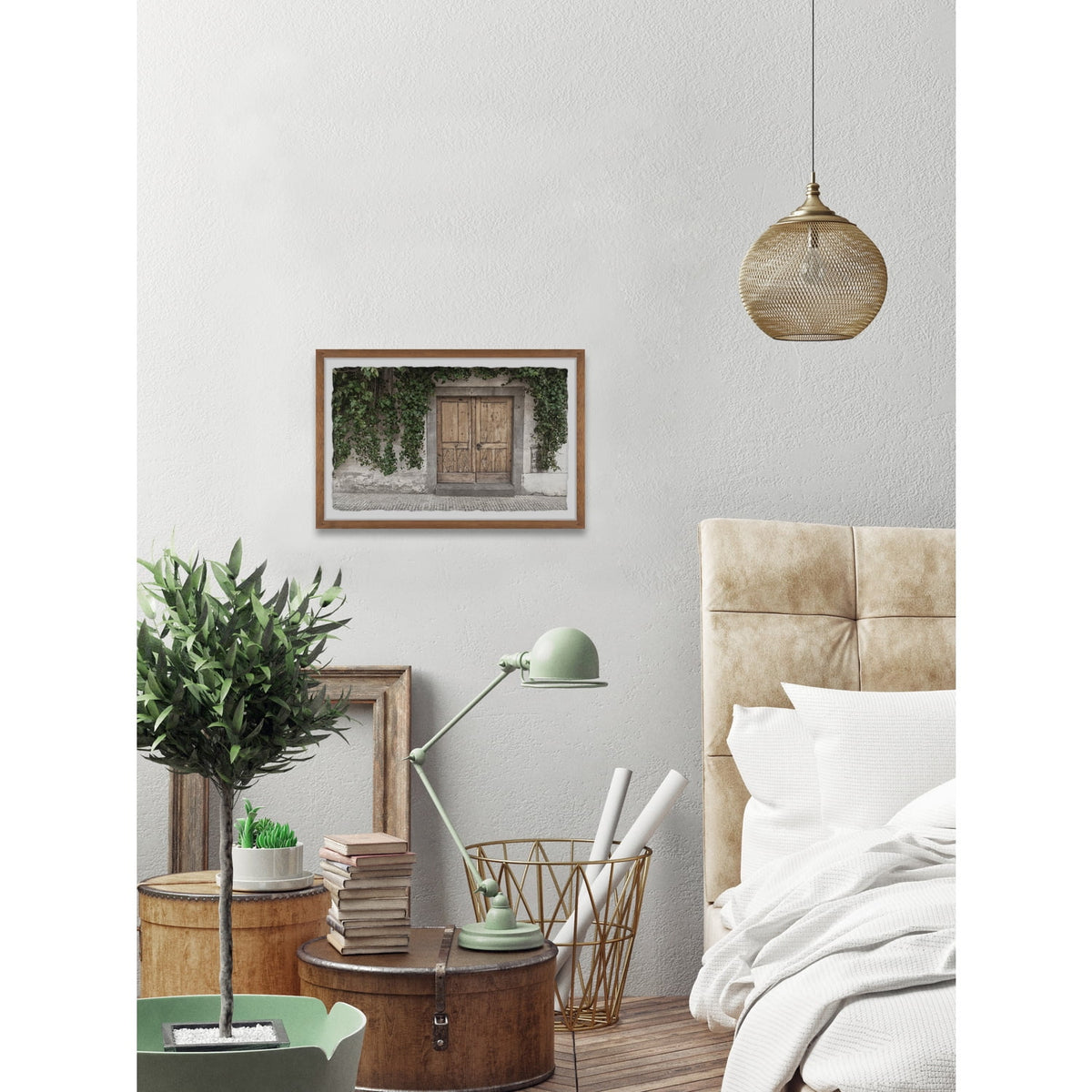 Framed Painting Print E4403