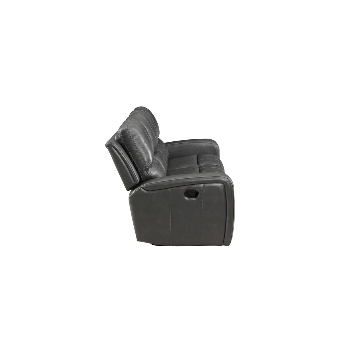 82 Inch Genuine Leather Recliner Sofa F9856