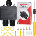 Waterproof IP68 External Junction Box 3 Way M25 Cable Connector H966