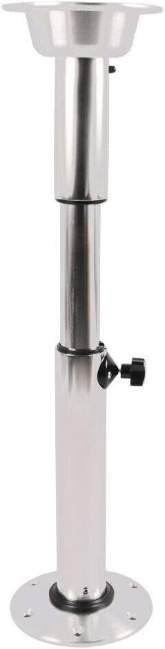 Aluminum Table Pedestal Stand Base 22-28Inch Adjustable Heights Q7707