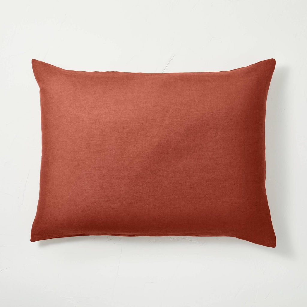 Hemp Duvet & Sham Set Dark Clay I85777