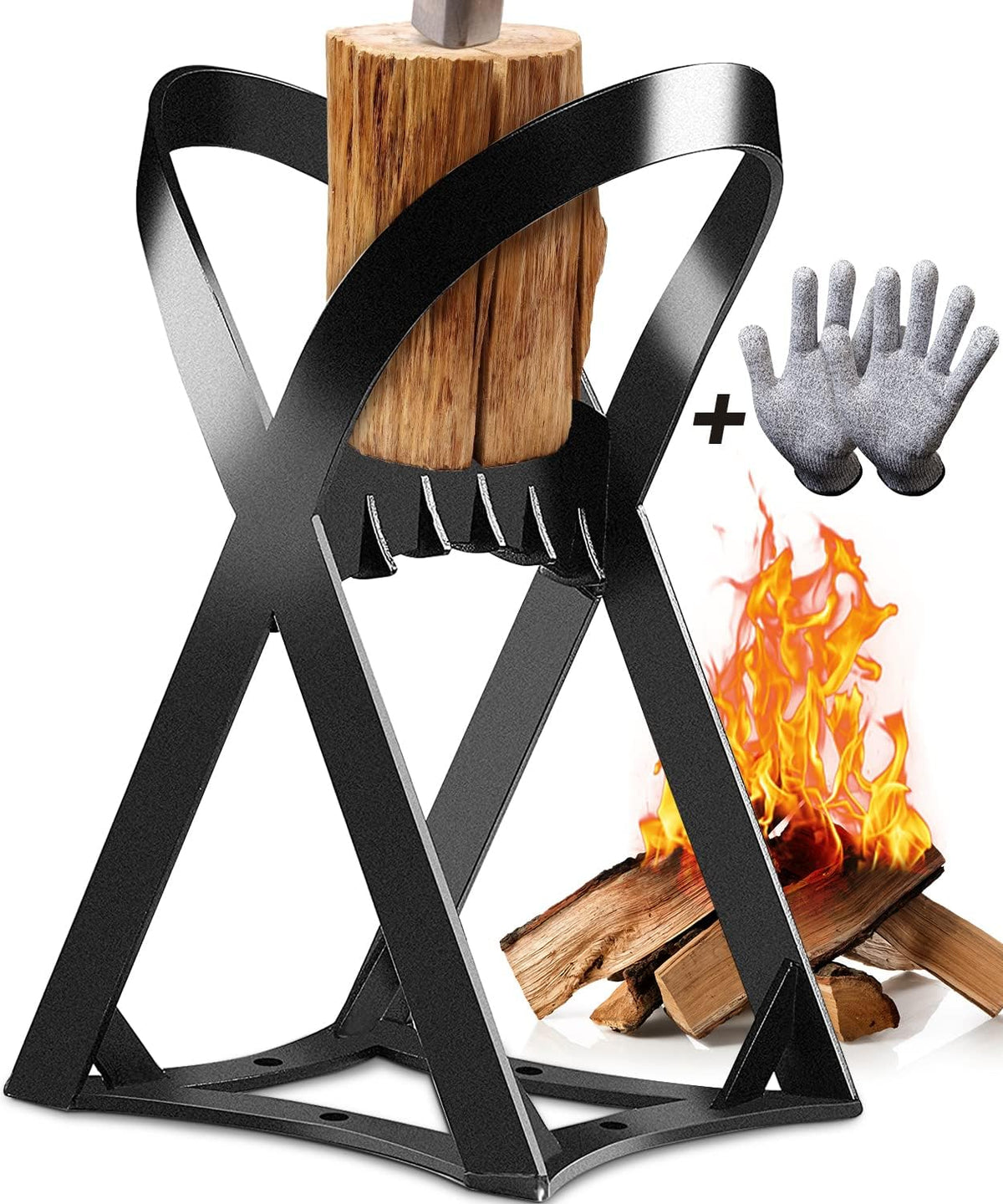 Manual Cast Iron Log Splitter Pack of 2 D28030