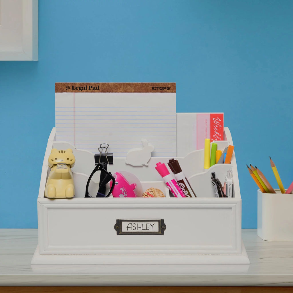 3 Tier Wood Desk Paper Organizer H713