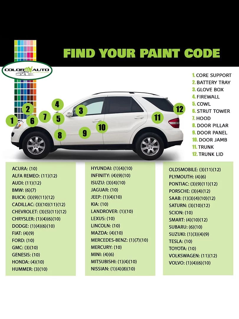 Spruce Green Metallic Single Stage Aerosol Q472946