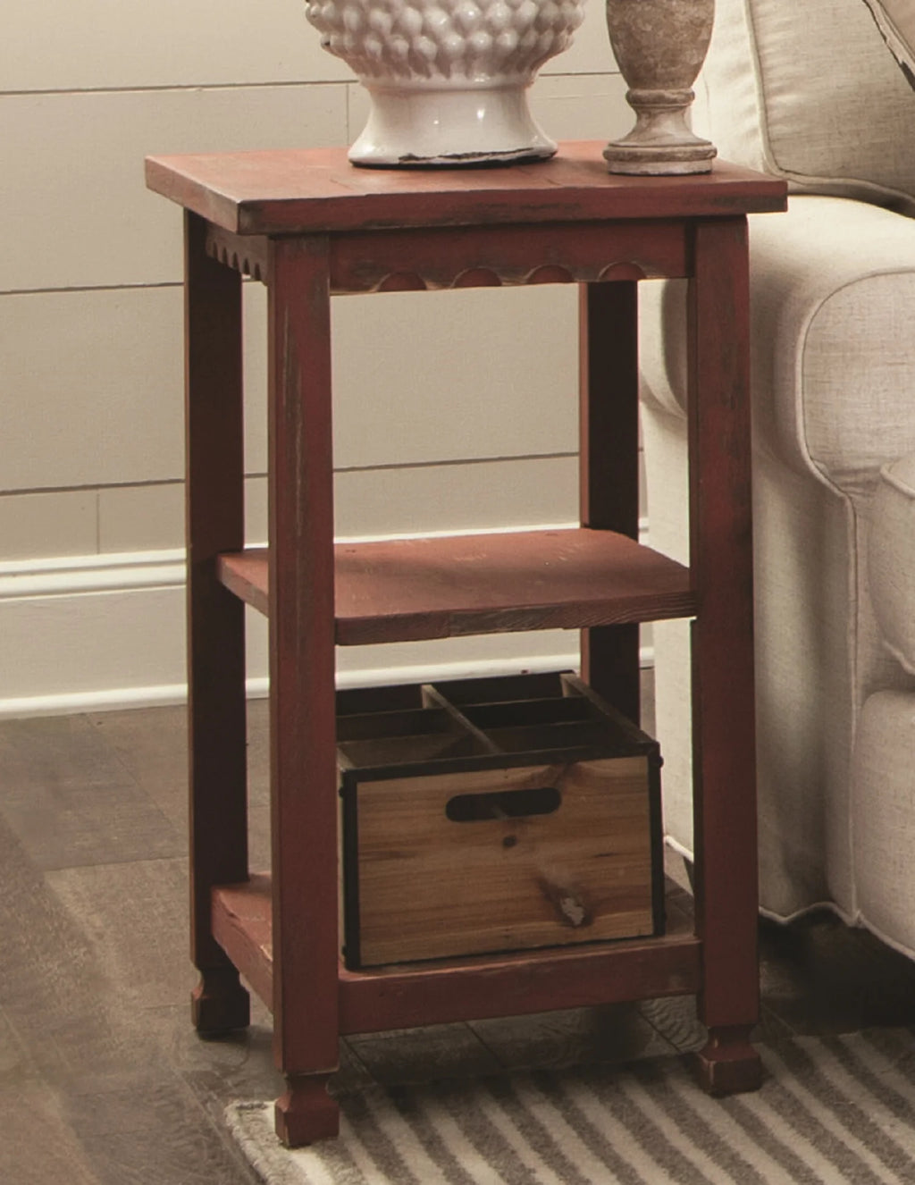 2 Shelf End Table H39720