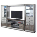 4-Piece Solid Wood Entertainment Center Q684892