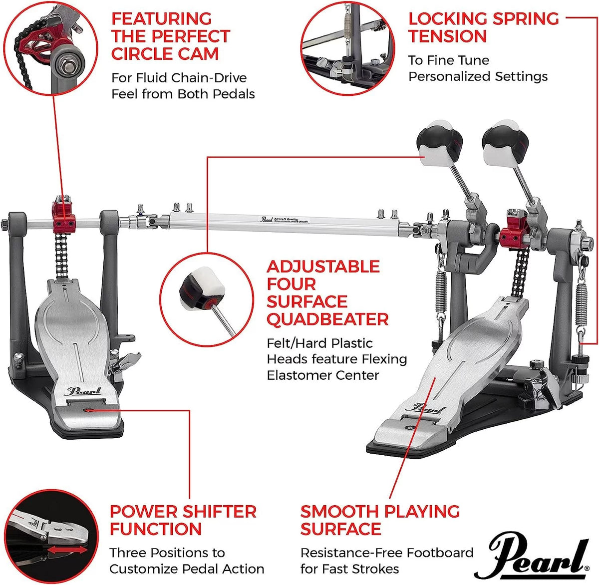 Double Bass Drum Kick Pedal P571541