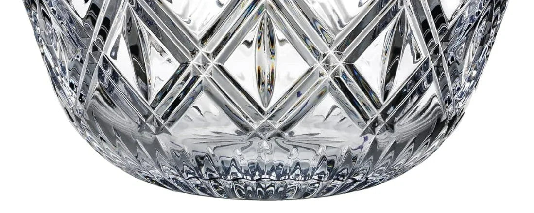 Clear Crystalline Decorative Bowl P4355