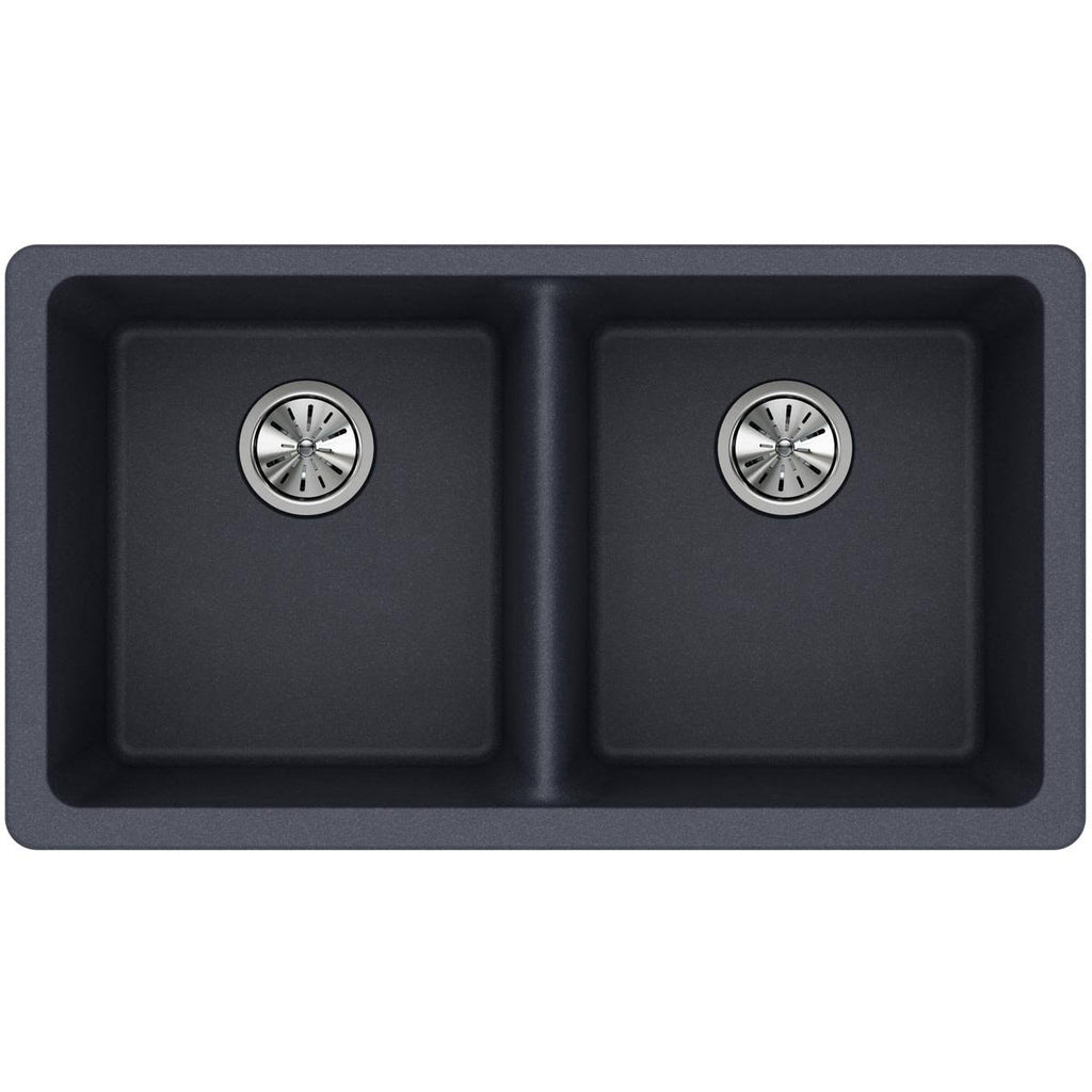 33-in Double-Bowl Undermount Kitchen Sink N4961