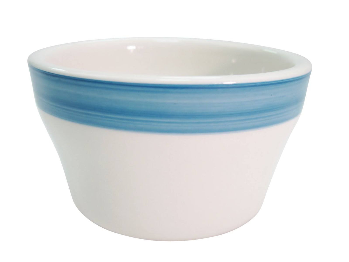 4-Inch Blue Stoneware Bouillon Q33688