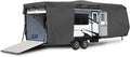 Waterproof RV Travel Trailer Cover Fits 14'-16' with Zippered Panels C8844
