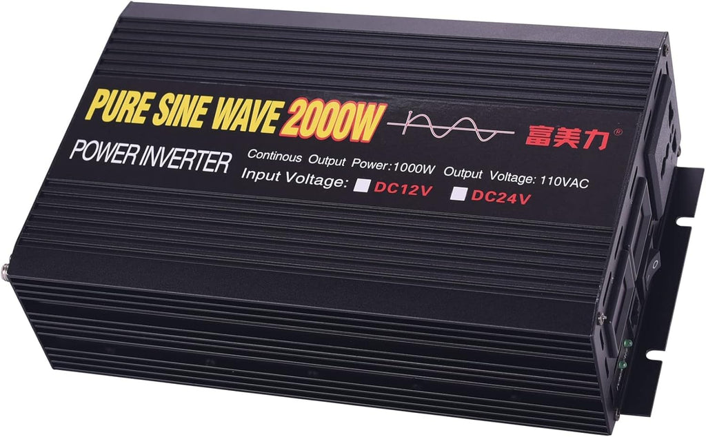 12V to 110V Pure Sine Wave Power Inverter 1000W M670