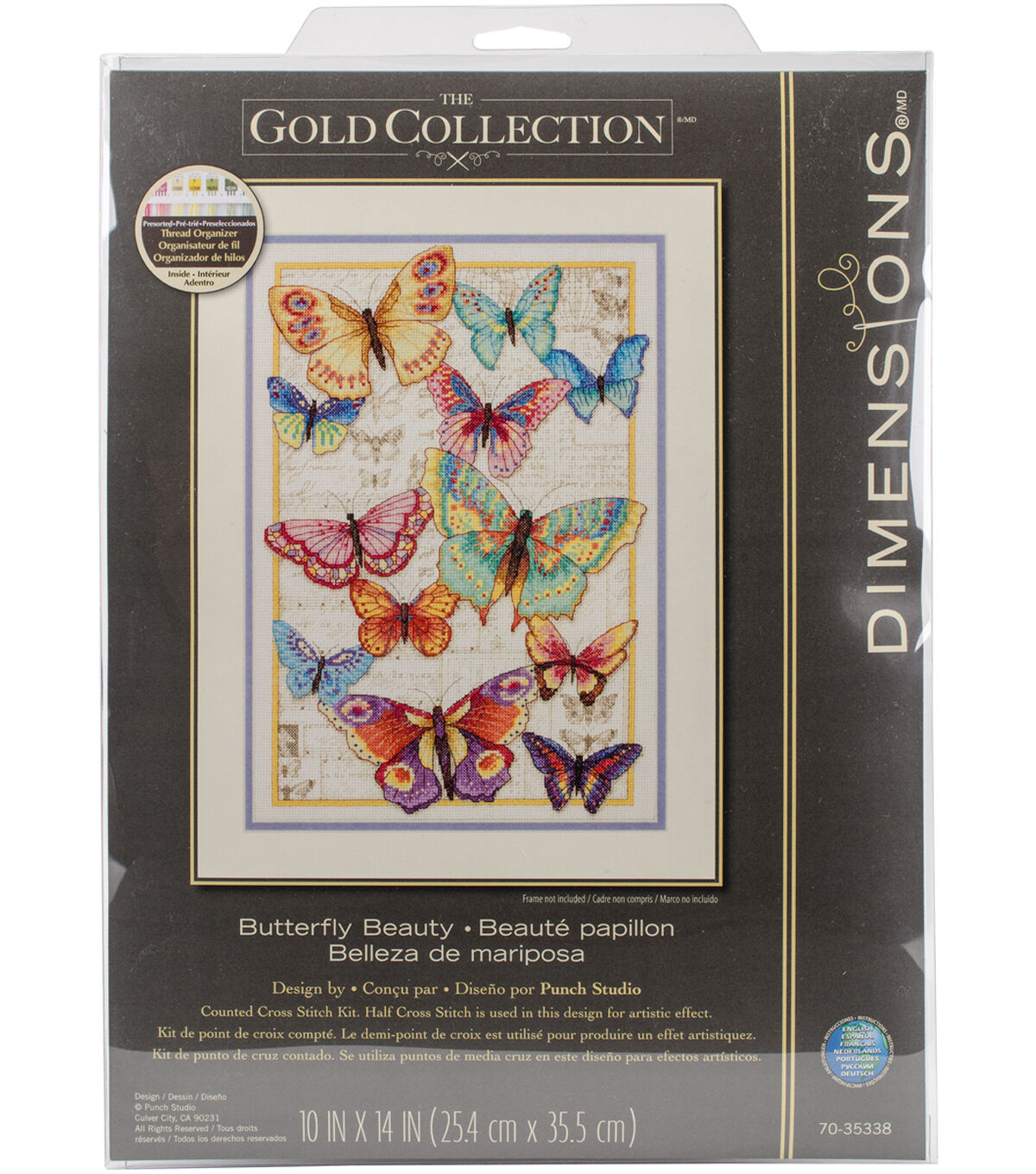 Butterfly Counted Cross Stitch Kit N58789