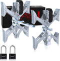 X-Shaped Wheel Stabilizer Set of 2 with Integrated Wrench P1990