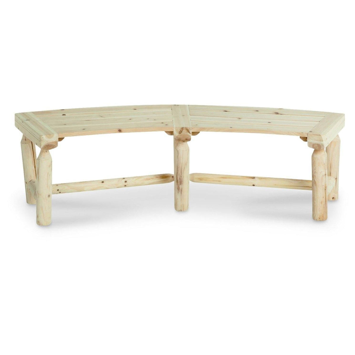 Log Fire Pit Bench G690823