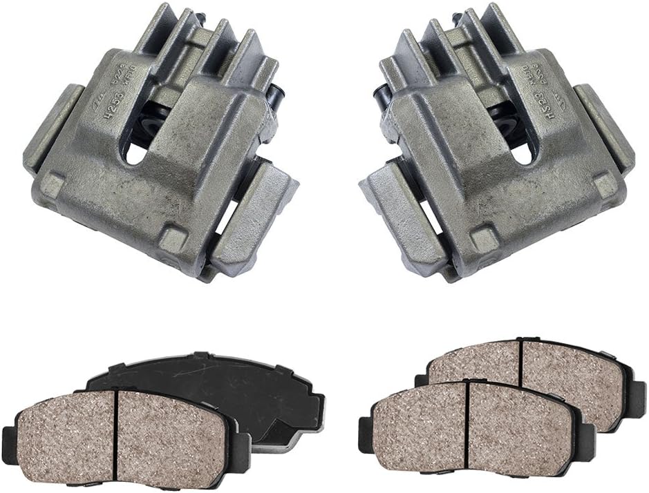 Loaded OE Caliper Assembly Set + Ceramic Brake Pads Kit I9444