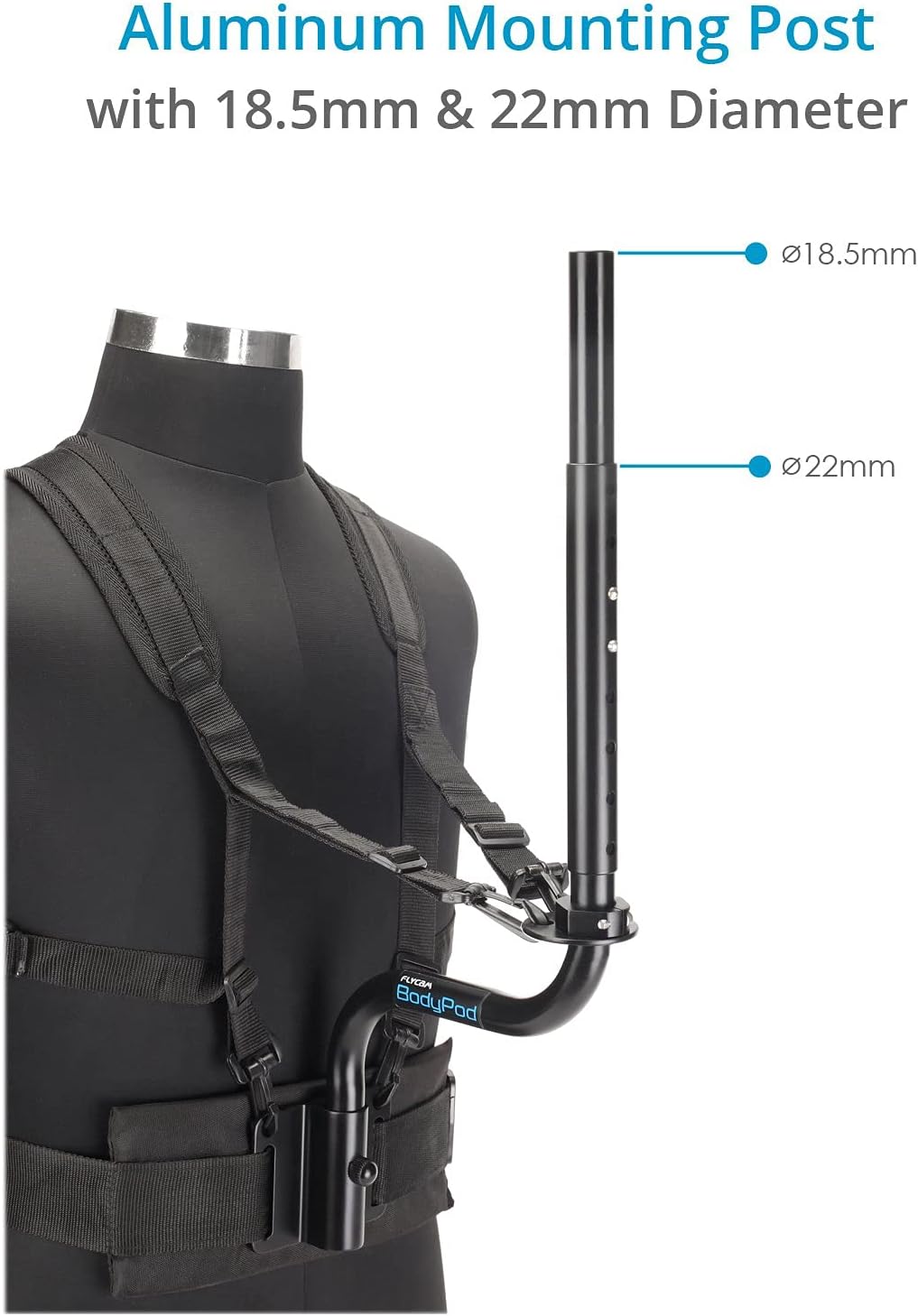 Body Support Mount for Handheld Camera Stabilizer Pack of 2 O33172