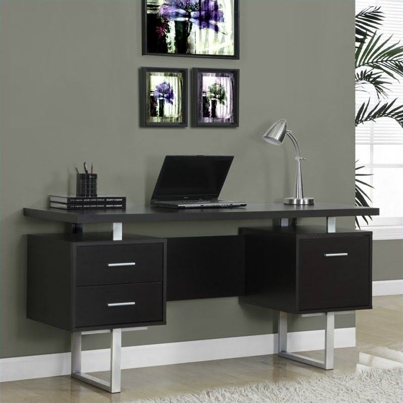 60x22 Office Desk in Cappuccino X226