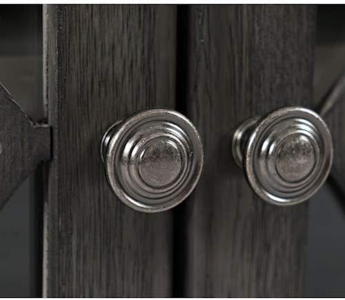Six Door Grey Accent Cabinet R39997