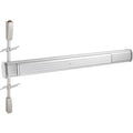 Satin Aluminum Push Pad Surface Vertical Rod Panic Exit Device Y741