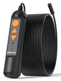 50FT Wireless Endoscope 5MP Auto Focus WiFi Drain Camera with Flashlight W571487
