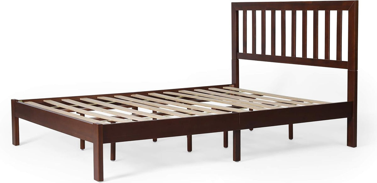 Acacia Wood Queen Bed Platform N131