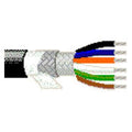 20AWG 6C Shielded Multi-Conductor Cable 100ft Black E156258