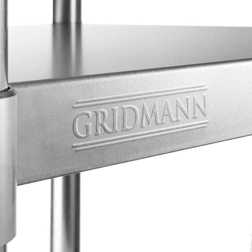 Stainless Steel Commercial Kitchen Prep & Work Table with 4 Casters N210