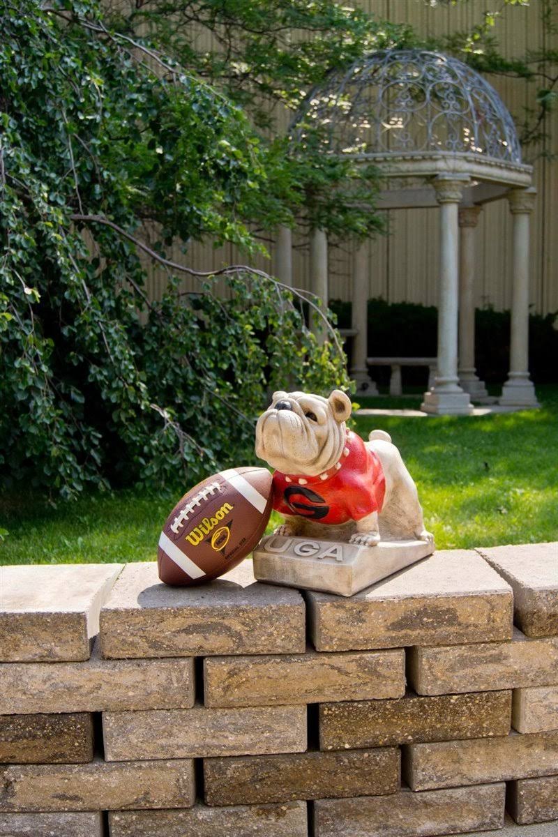Bulldog College Mascot 14in Statue A233217