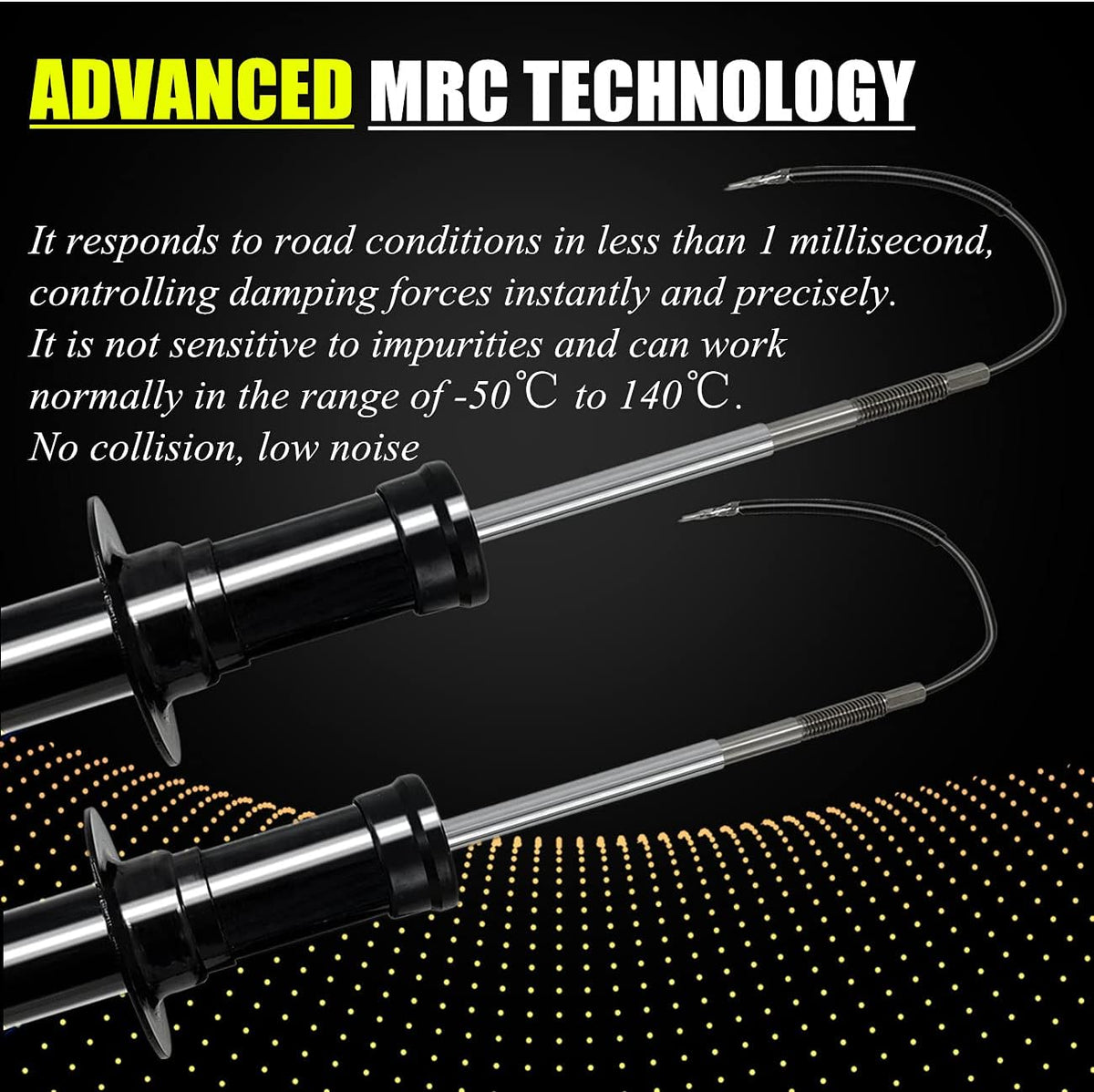 Front Shock Absorber with Magnetic Pack of 2 K72565