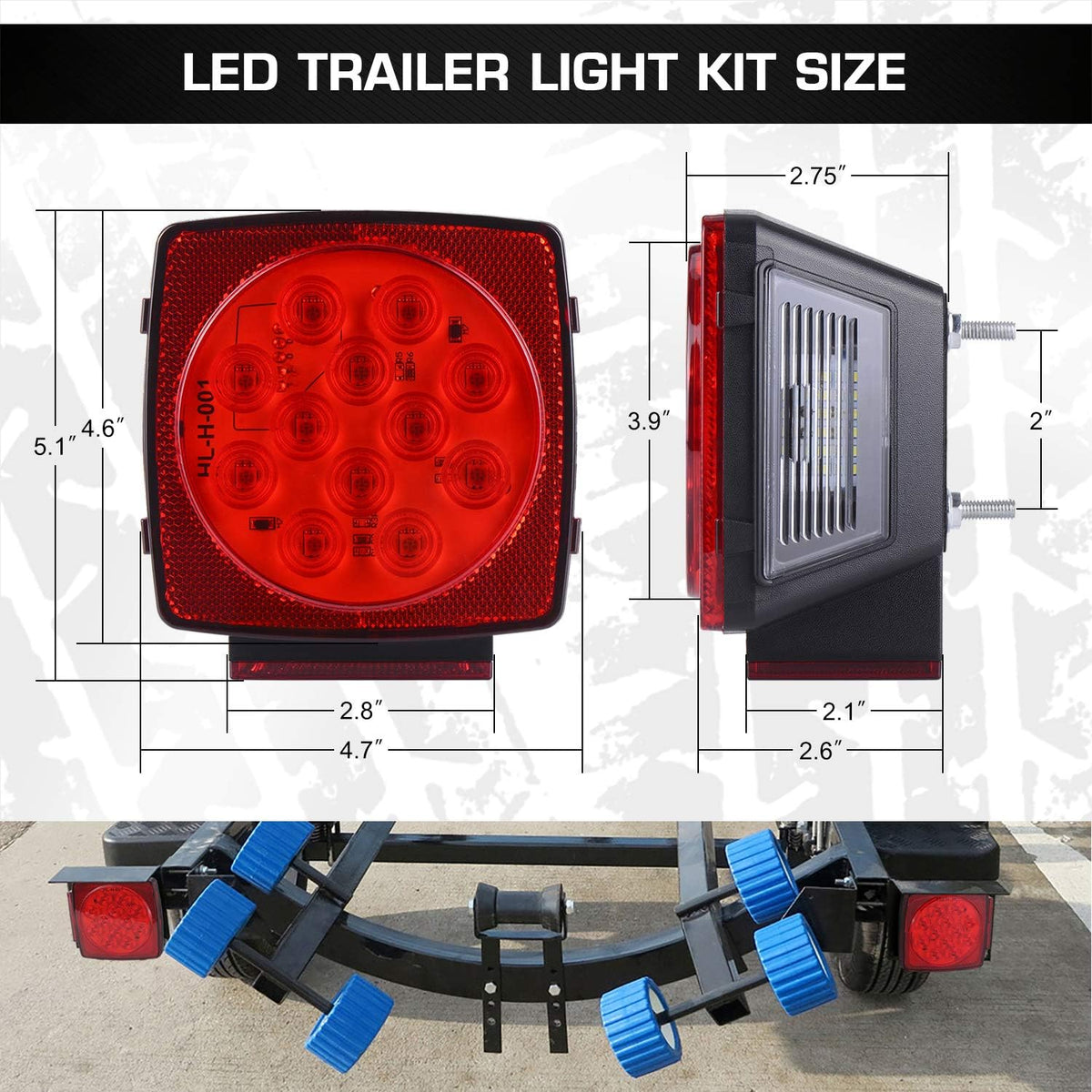 Submersible LED Trailer Light Kit G85345