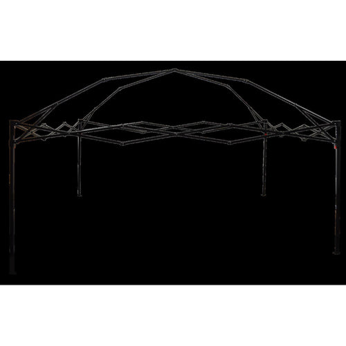 10 ft. x 10 ft. Red Steel Pop-Up Canopy V66207