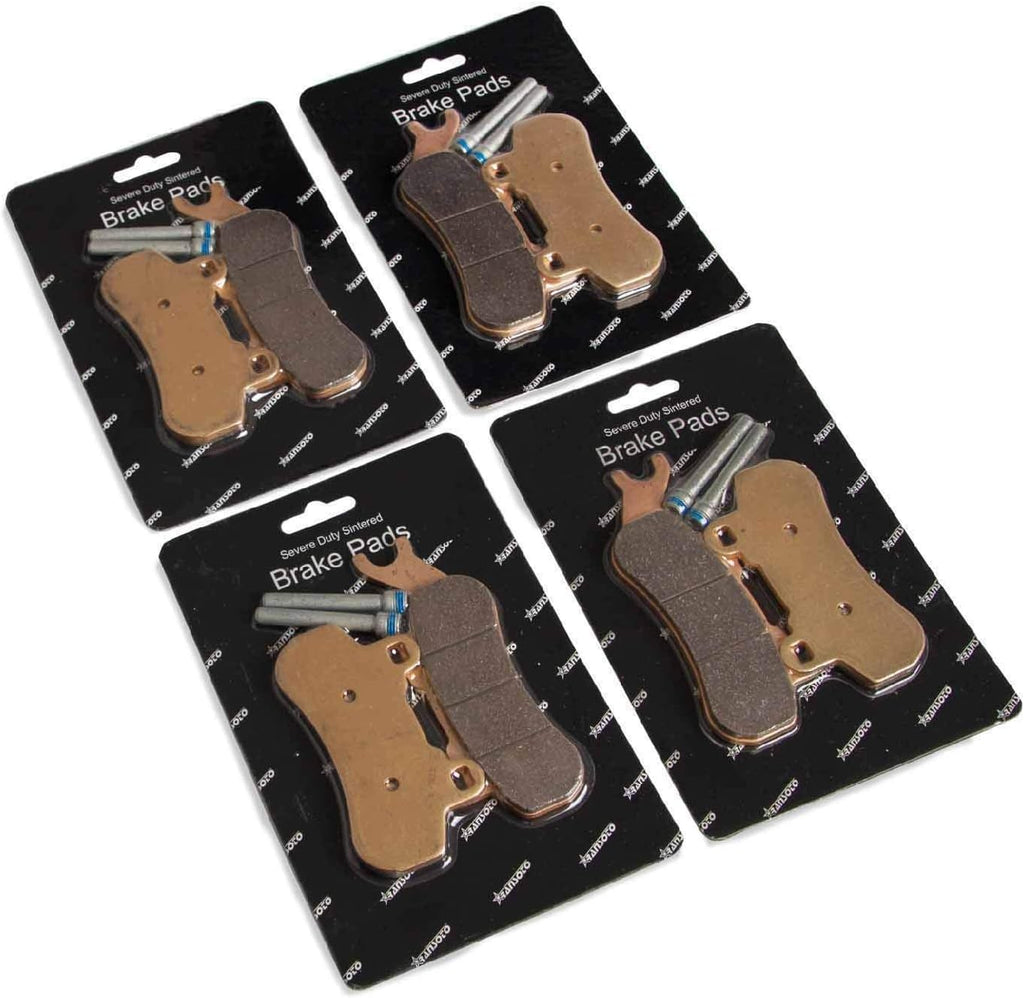 4 Sets Sintered Metal Brake Pads L610
